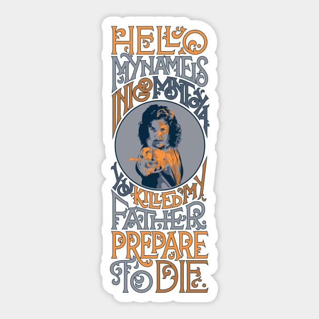 Prepare to Die. Sticker by polliadesign